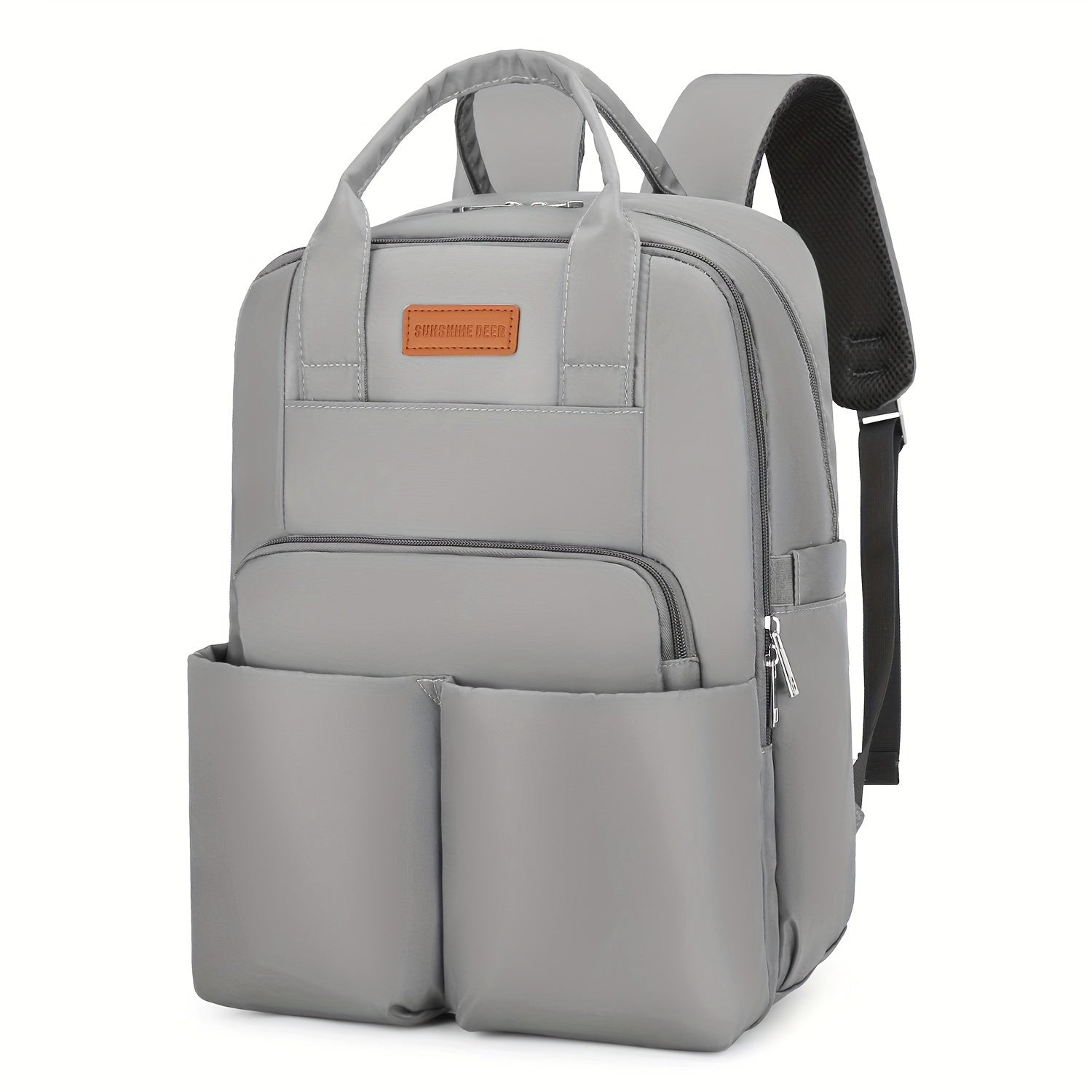 Waterproof Diaper Backpack for Boys and Girls with Multiple Pockets and Durable Polyester