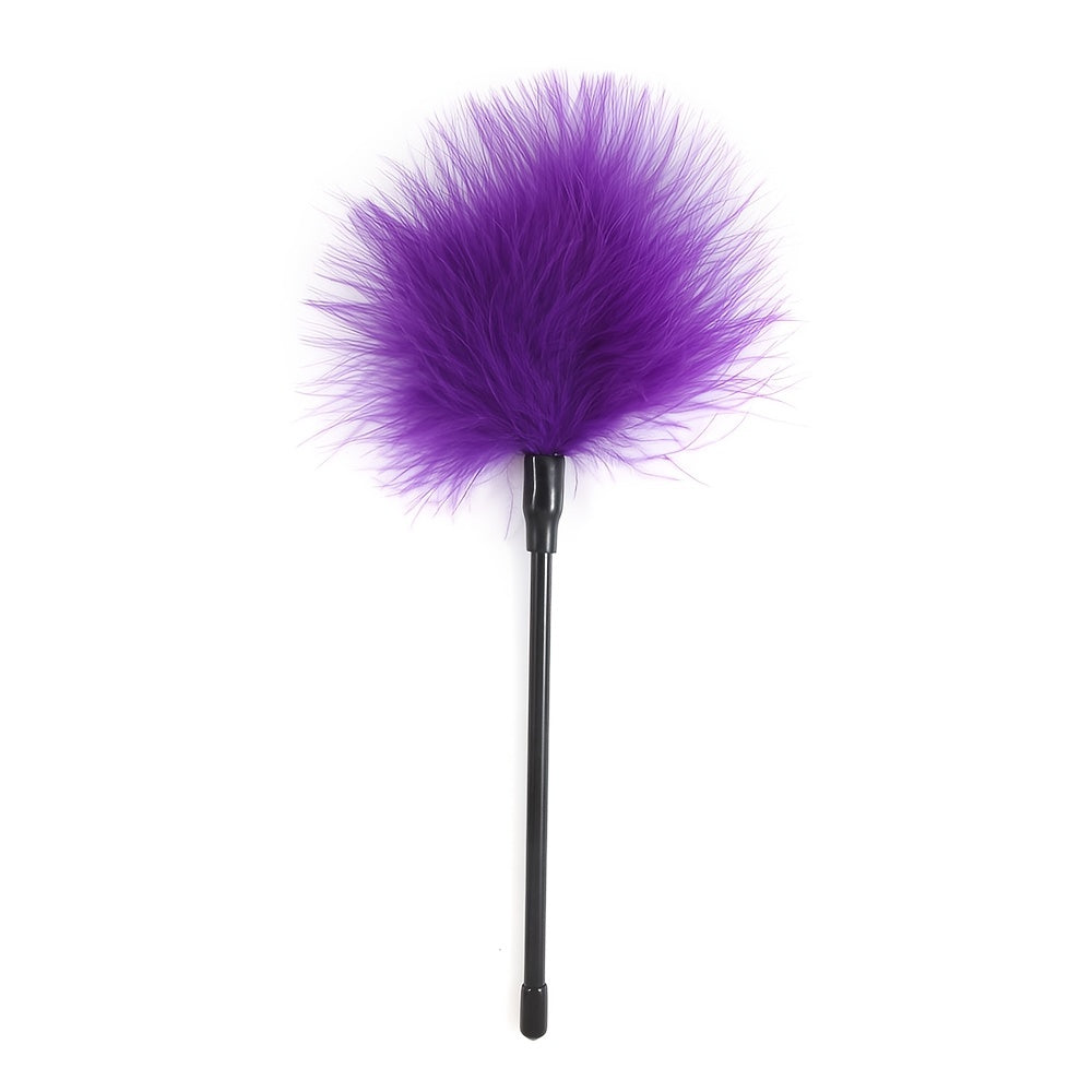 Adult Soft Flogger Tease Kit for Couples, Feather Flirt Toy