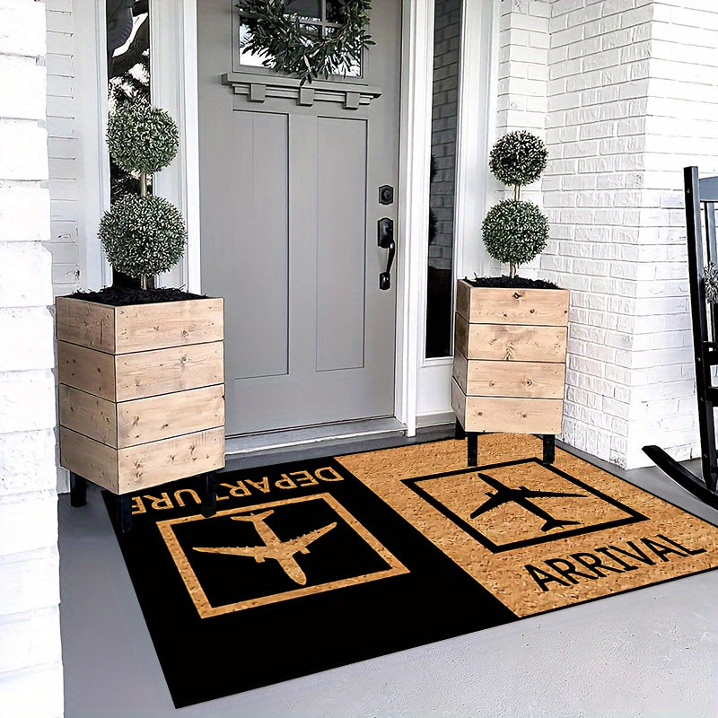 Sürüşməz Eşik Xalı - Maşın Yuyula bilən Polyesterdən hazırlanmışdır, İç və Xarici İstifadə üçün Uyğundur. Girişlər, Yataq Otaqları və Ev Dekoru üçün Mükəmməldir. Müxtəlif Ölçülərdə Mövcuddur: 38.1x58.42sm, 48.26x78.74sm, 58.42x88.9sm, 78.74x119.38sm.