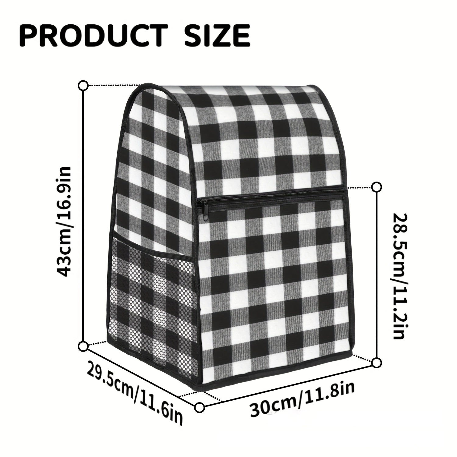 Polyester Waterproof Bacteria-Resistant Appliance Cover for Stand Mixer and Coffee Maker