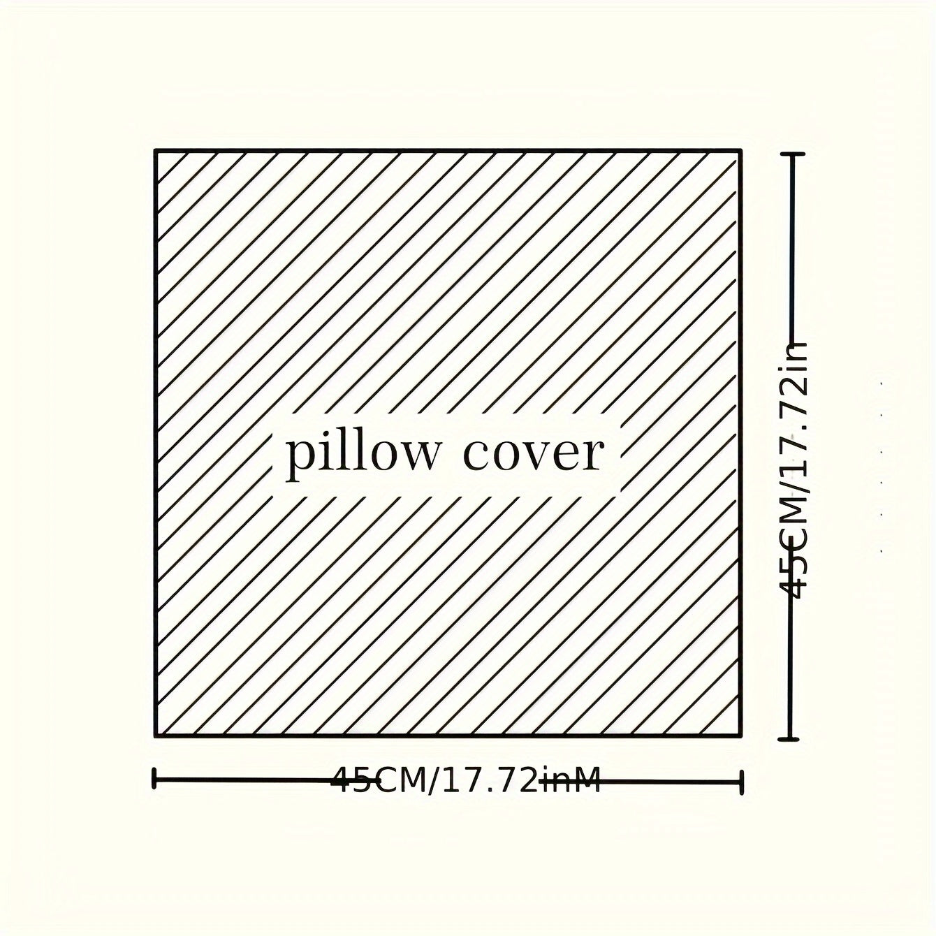 Machine Washable Polyester Throw Pillow Cover with Christmas Plaid Design