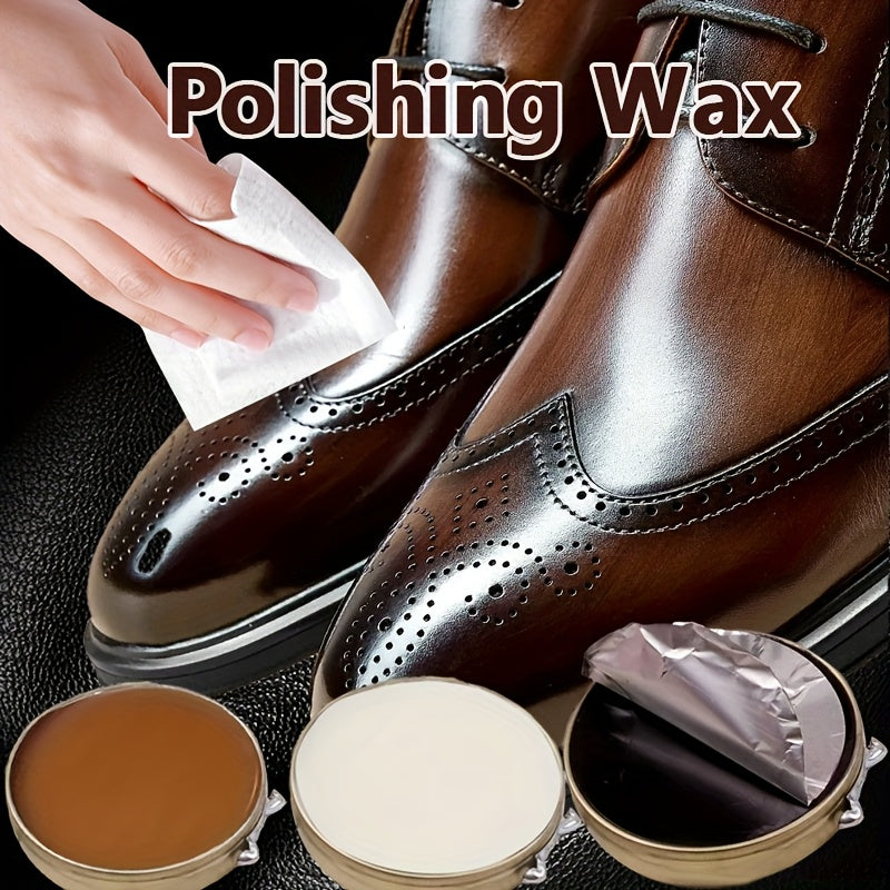 Black Shoe Repair Kit Synthetic Shoe Polish for Brightening and Maintenance