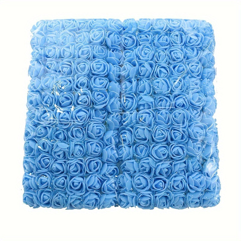 Mini Foam Roses 2cm for DIY Wedding Bouquets Scrapbooking Home Decor