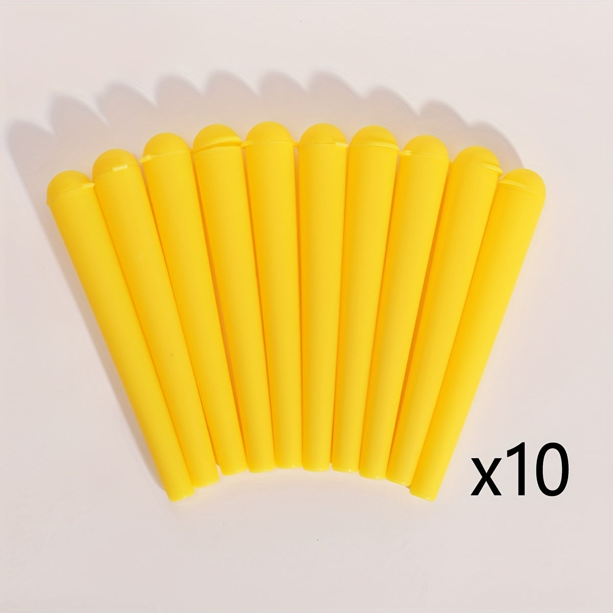 10pcs Plastic Storage Tubes for Pre-Rolled Cones, Sealed, Colorful, Travel
