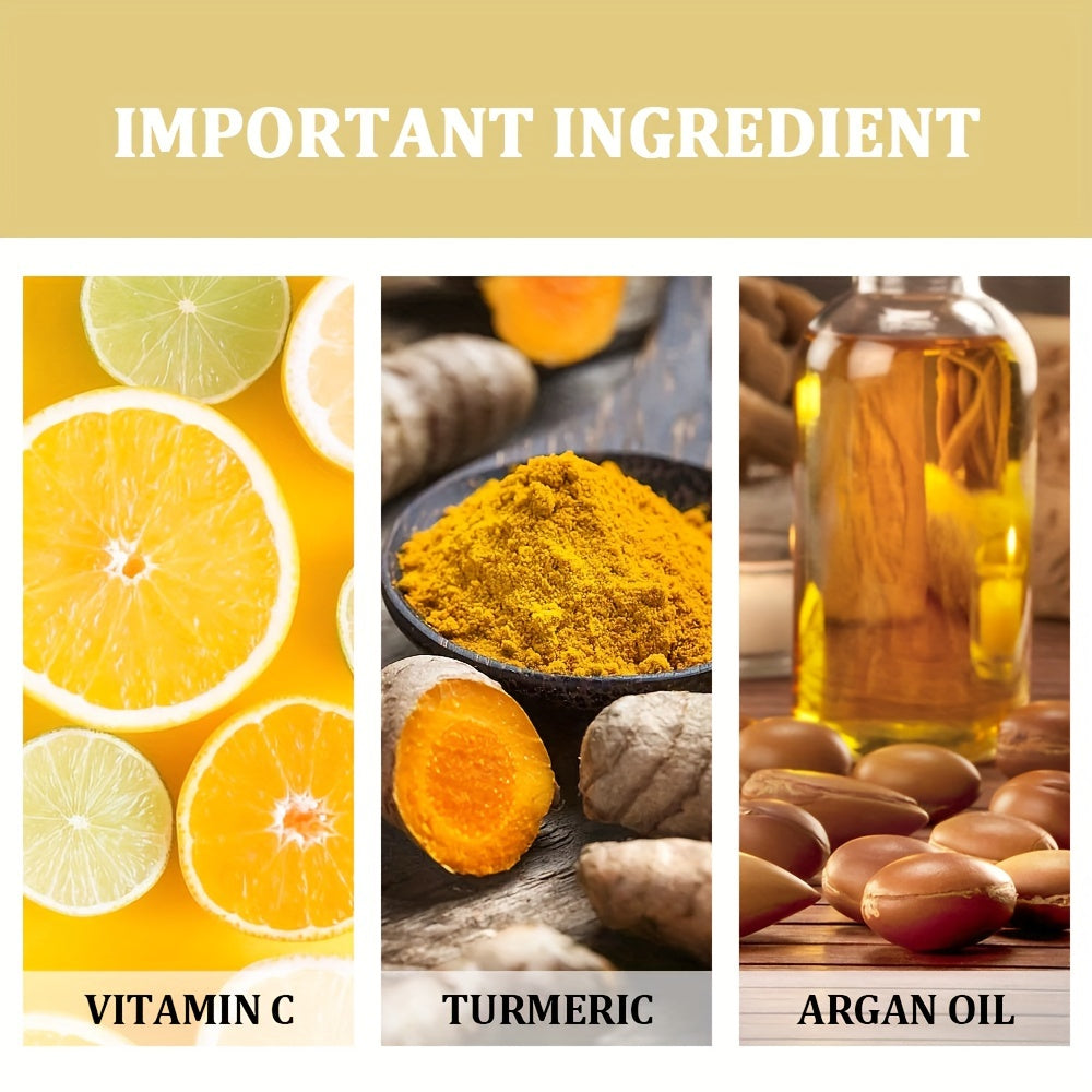 Face and Neck Vitamin C Turmeric Cream Stick, Hypoallergenic, Fast Absorption, 40g