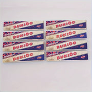 3/8 dona qog'oz rulonlari tabiiy tolqindan, ultra yupqa, sayohat uchun va sovg'alar uchun qulay