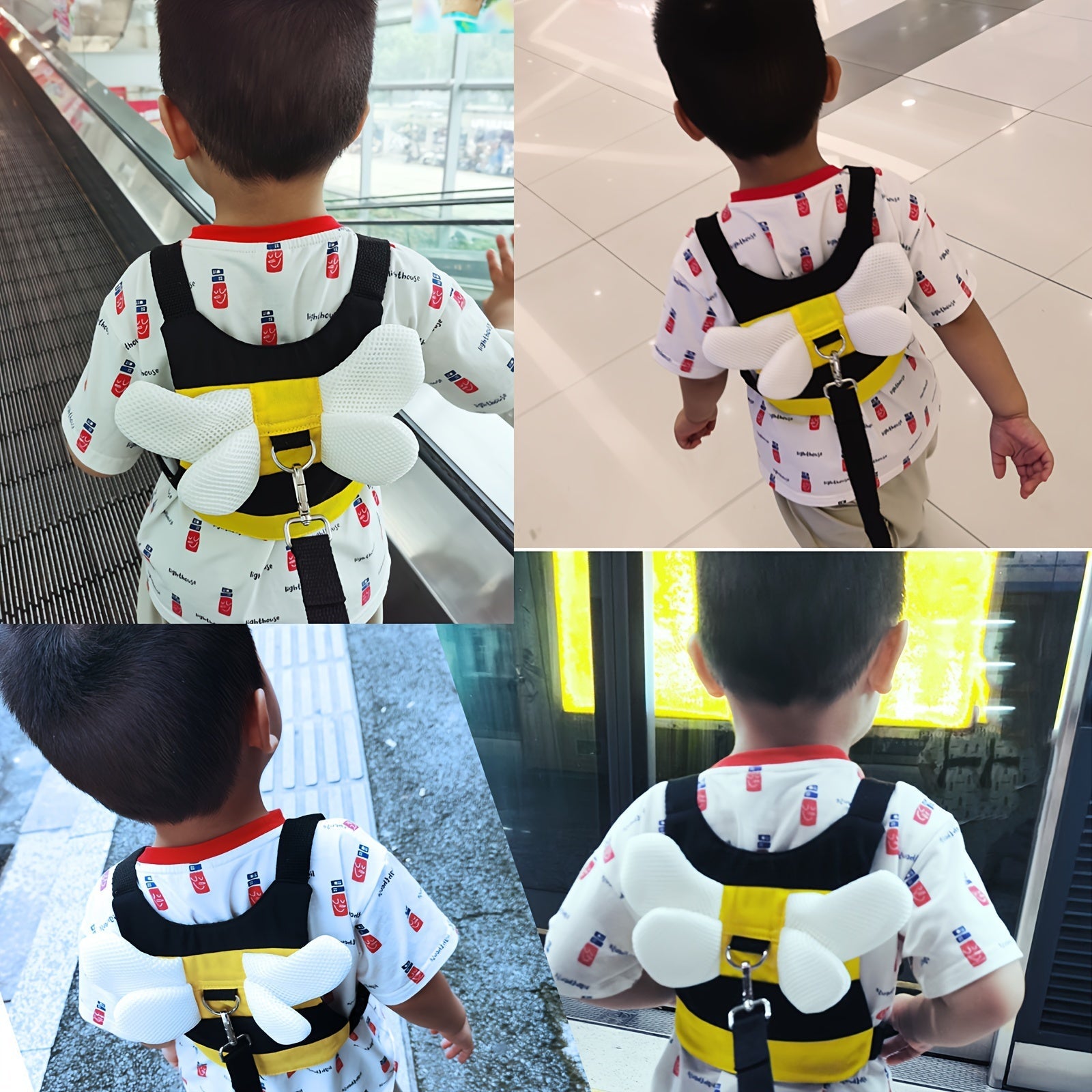 Child Safety Harness for Kids Ages 3-8 Adjustable Polyamide Anti-Lost Leash