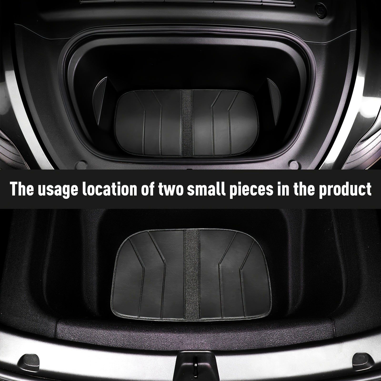 Набор ковриков для пола автомобиля Tesla Model Y 2021-2023 Все погодные условия Внутренние аксессуары