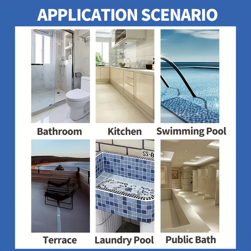 Прозрачный водонепроницаемый герметик 150 г для ремонта протечек внутри и снаружи помещений, быстро сохнет