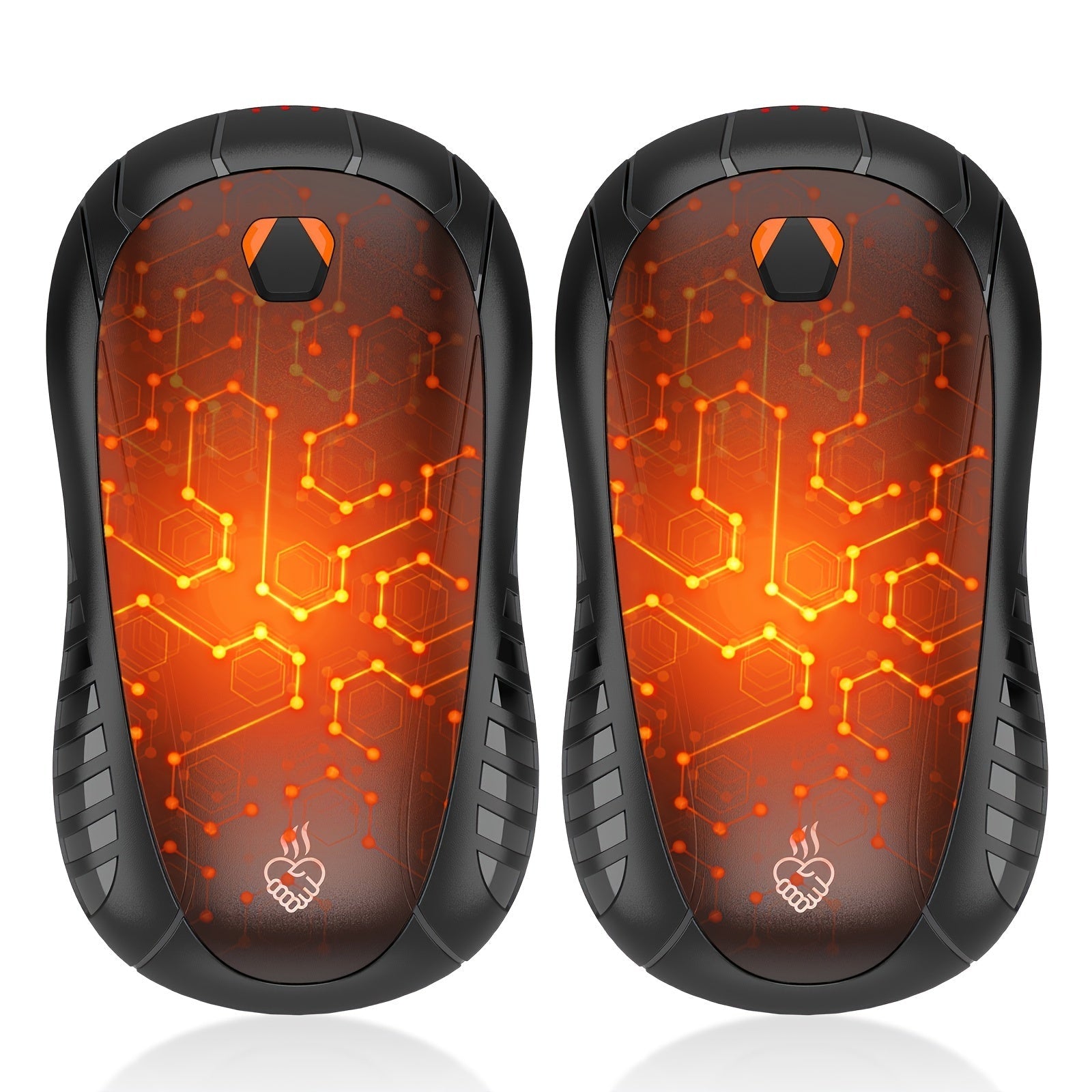 Набор из 2 перезаряжаемых грелок для рук с 3 настройками температуры для мужчин, женщин и детей