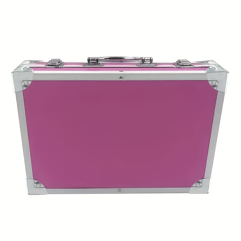 145-Piece Watercolor Paintbrush Set with Double-Layer Aluminum Box for Artists and Gift