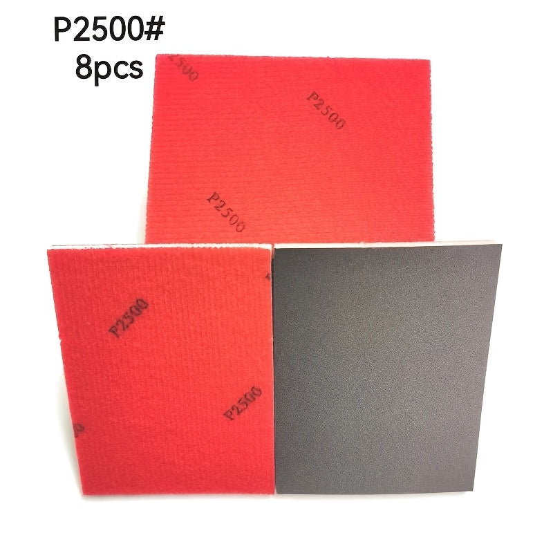 8/18 Yaxshi qumli shimgichlar taxtalar uchun yog'och, metall, quruq, ho'l, maydalash 400-3000 Grit