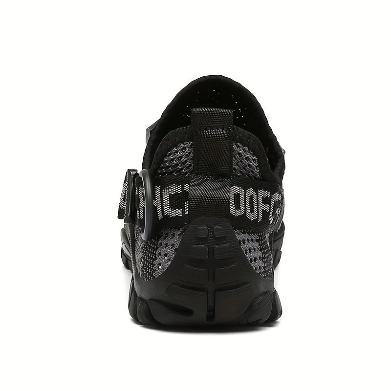 Men's Breathable Knitted Sneakers for Hiking Climbing Outdoor Non-Slip Summer