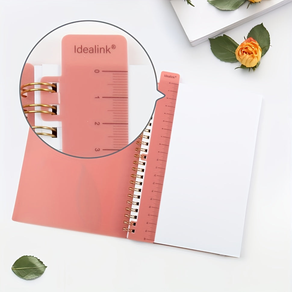Spiral Notebook A5/A6 Floral Design Hot Stamping 160 Pages Study Planner Office Supplies