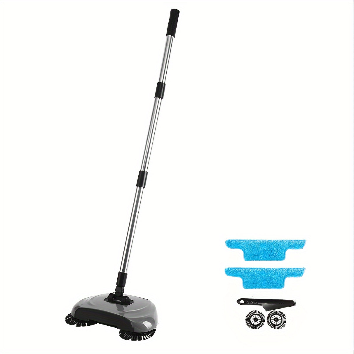 Versatile Hand Push Sweeper Vacuum Cleaner Wet Dry Floor Cleaner