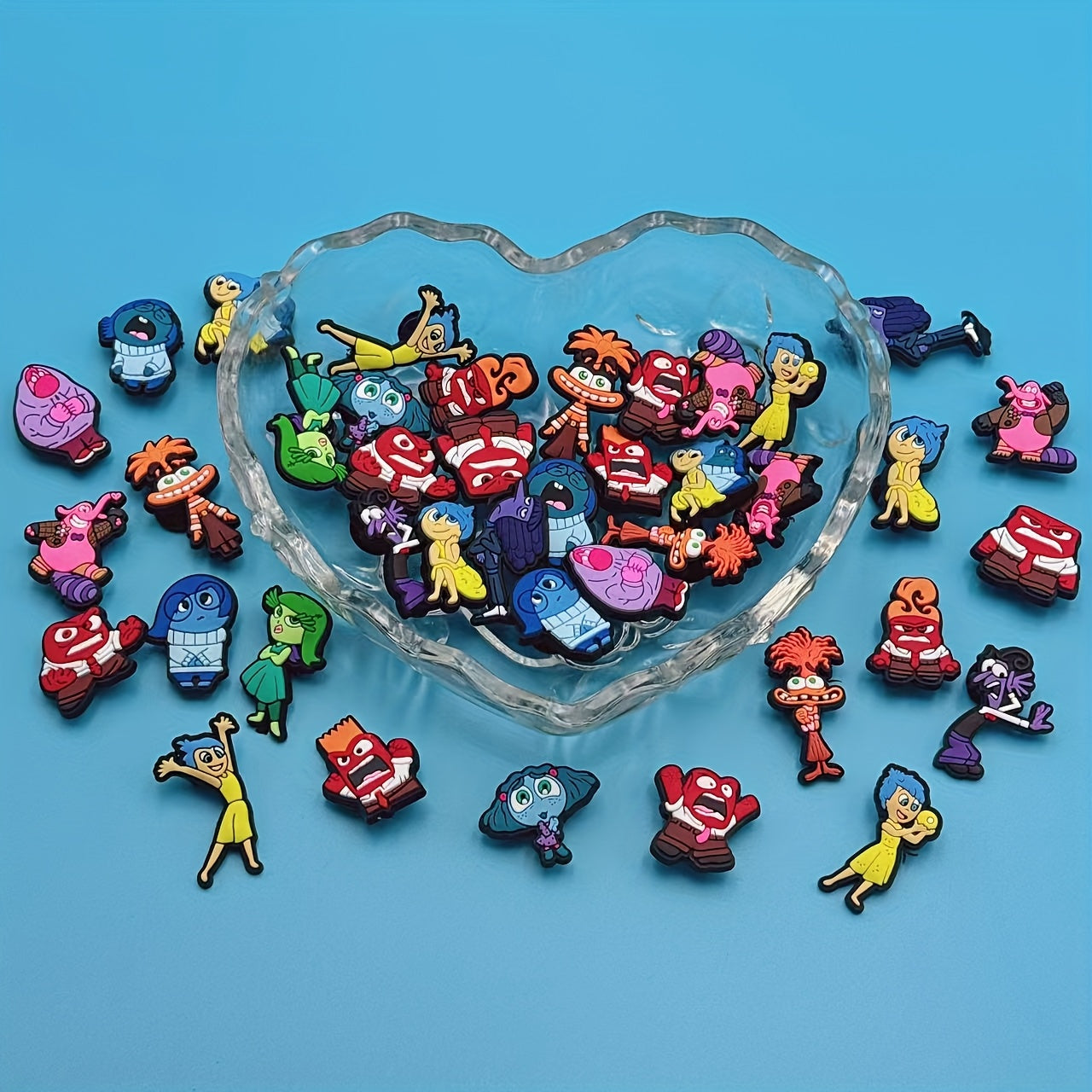 Kids PVC Shoe Charms Set, Colorful Cartoon Accessories for Sneakers