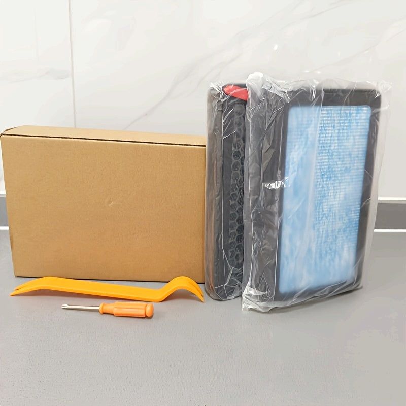 2 Pack HEPA Air Filters with Activated Carbon for Tesla Model 3 and Y