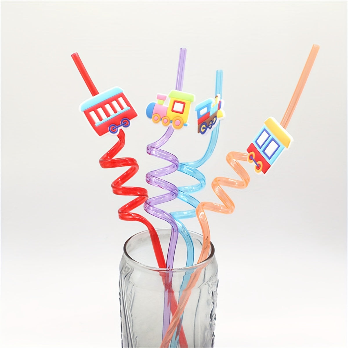 Bolalar uchun 4 ta rang-barang poyezd partiyali qobig'i