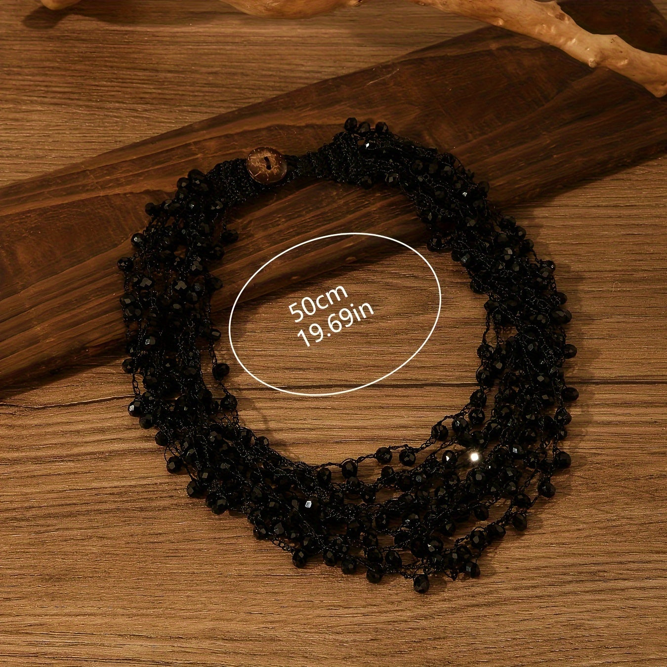 Collar de múltiples capas boho-chic para mujer, accesorio de vacaciones con estilo