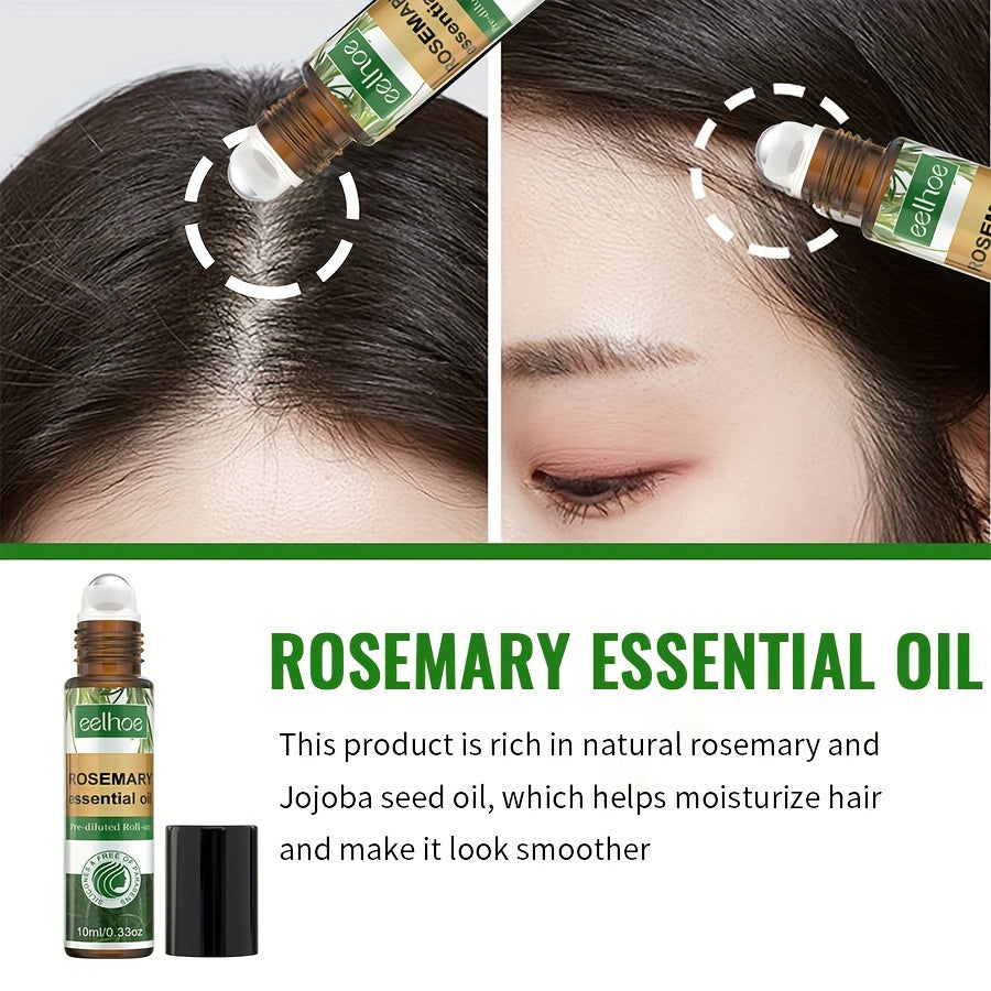 Rosemary Hair Care Set for All Hair Types Moisturizing and Strengthening