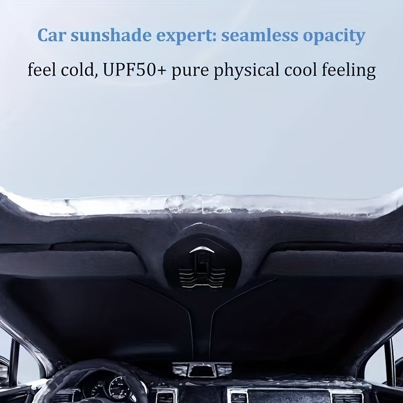 Car Windshield Sun Shade Cover Foldable UV Protection Interior Cooling