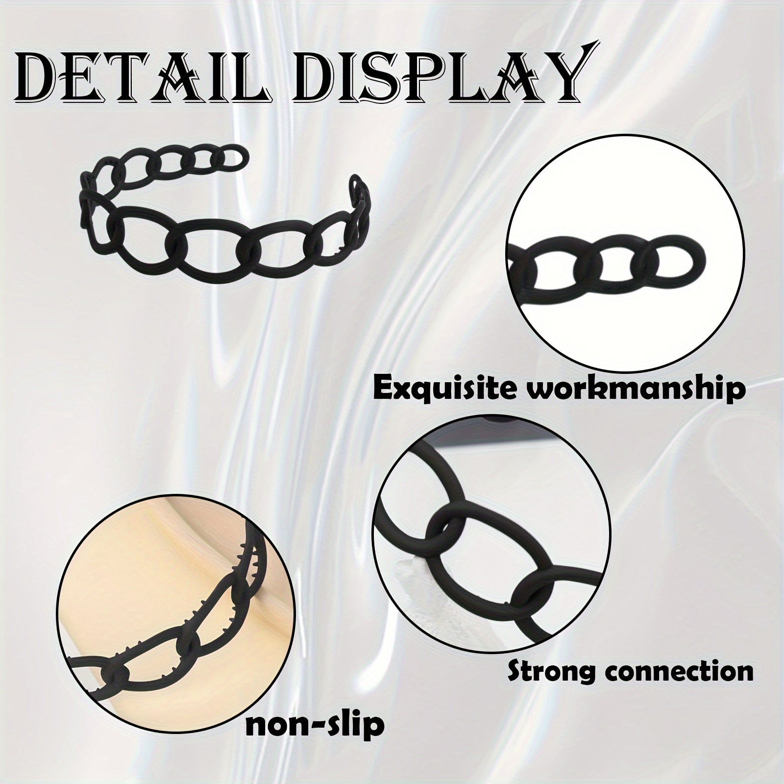 Набор из 9 зубчатых повязок на голову с нескользящей матовой поверхностью, однотонные аксессуары для волос