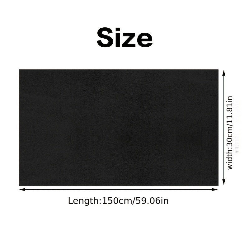 Katta o'z-o'zidan yopishqoq zamsh mato, bir rangli, faqat quruq tozalash, zargarlik ko'rsatish yoki avtomobil ichki bezatish uchun DIY sovg'a qutisi bilan birga keladi.