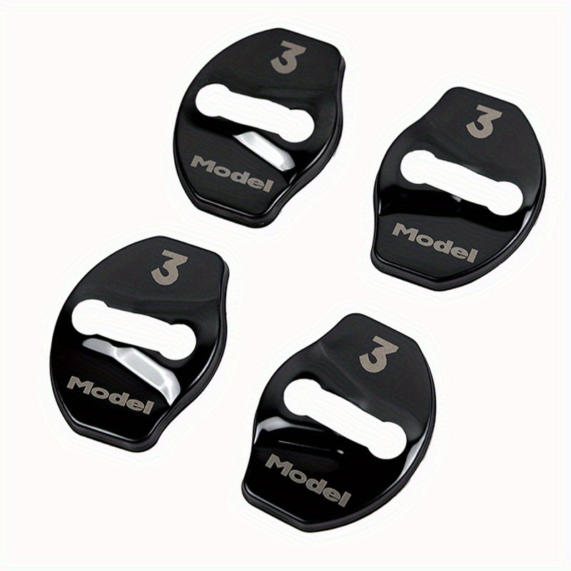 Decorative Protective Door Lock Stickers Rust-Prevent Cover for Car