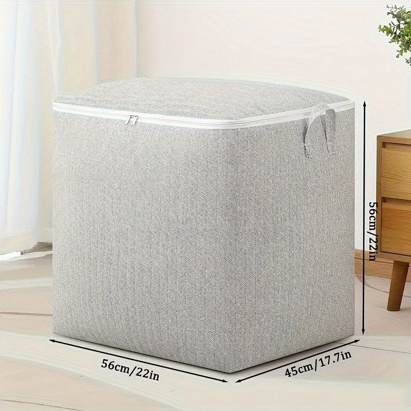 Foldable Storage Bag for Wardrobe and Bedding Organizing Large Capacity
