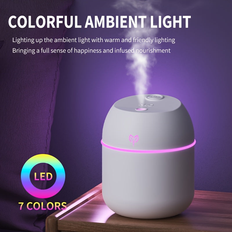 2 шт. USB-увлажнитель с ночником, большой объем для масла, диффузия для спальни, гостиной