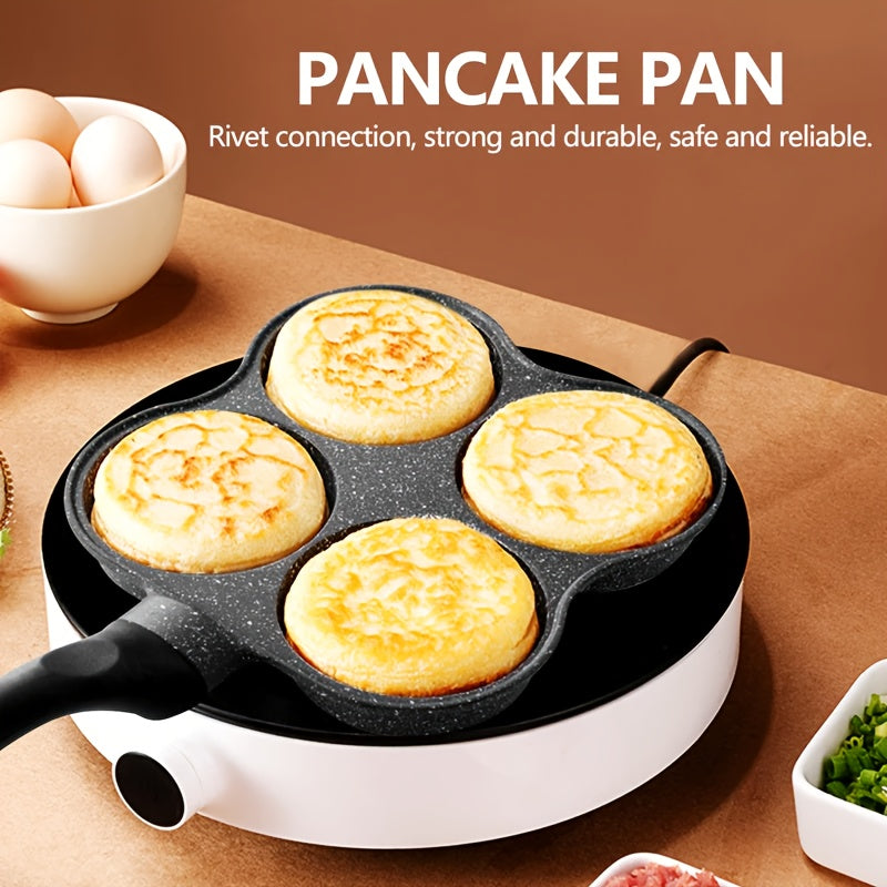Антипригарная сковорода для блинов из алюминия, соединение на заклепках, безопасная, прочная, для газовых и электрических плит