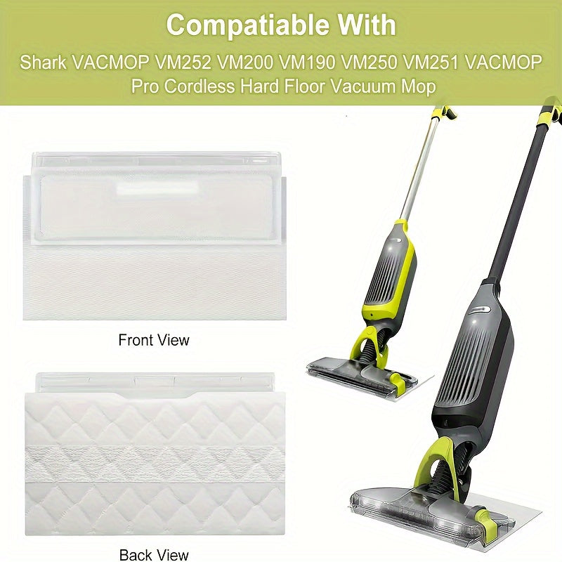 1/3 dona Shark VACMOP bir martalik qattiq pol uchun vakuum va mopa to'ldirish (Qism VMP30) Shark Vacmop Pro VM252 VM250 VM200 uchun