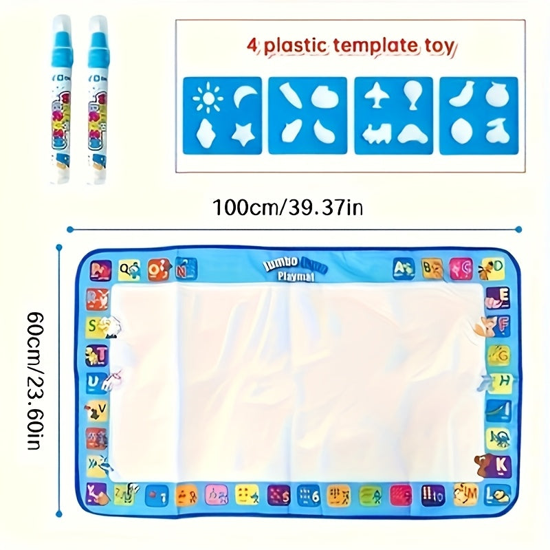 Kids Art Toy Graffiti Canvas with Reusable Magic Pen for Creativity and Coordination