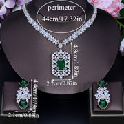 "Royal French-Style Jewelry Set with Synthetic Zirconia, 3 Pieces: Copper Pendant Necklace and Dangle Earrings. Perfect for Weddings and Banquets, All-Season Elegant Accessory. Super Noble Red Design with Large Pendant, Ideal for Dinner Dresses."