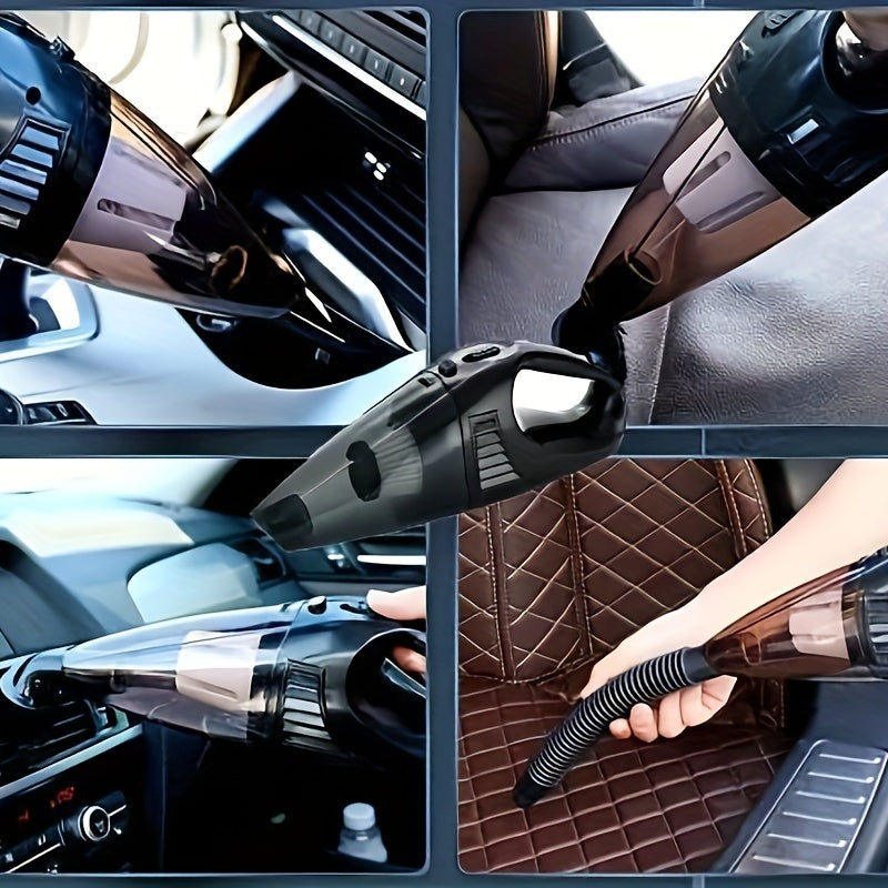 12V Handheld Vacuum Cleaner with 8000PA Strong Suction Wet Dry Portable Car Home Pet Dust Buster