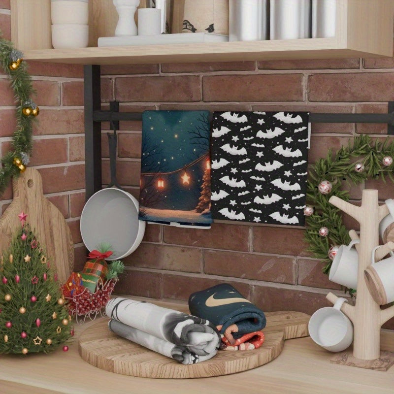 Set of 4 Christmas Decorations Snowman Snowflake Reindeer Winter 45.72x66.04cm