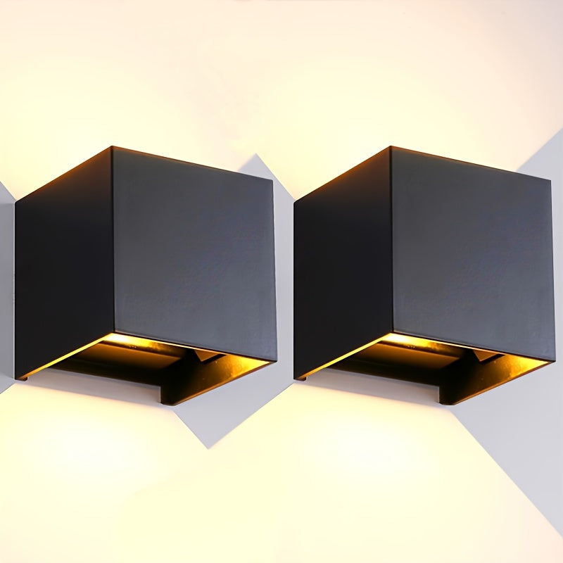 LED Wall Lamp Black Adjustable Angle Indoor Lighting for Living Room Bedroom Modern Space Theme