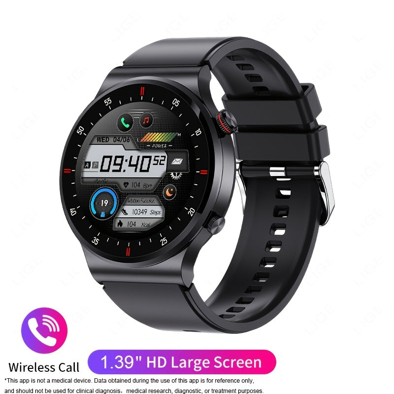 Smart Watch for Men Women Fitness Tracker Sleep Monitor Heart Rate AI Voice Control Touch Screen