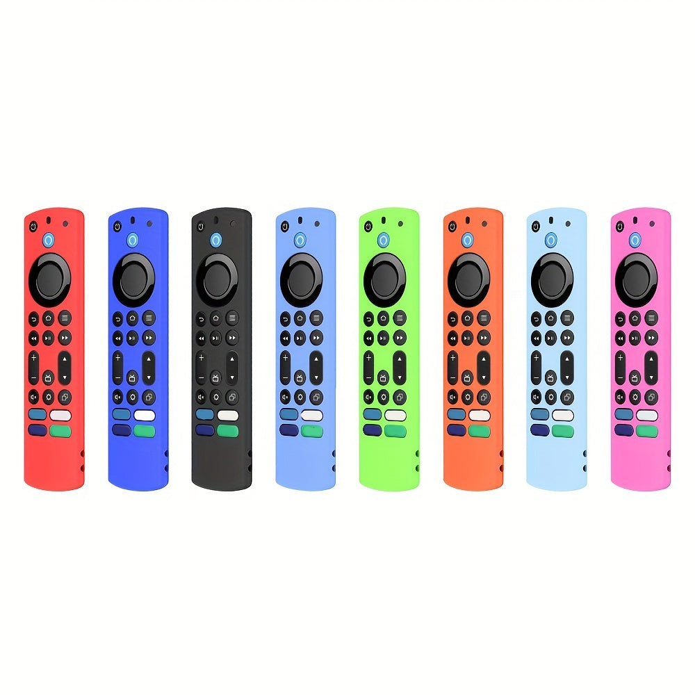 Funda de silicona para control remoto de Fire TV Omni y 4-Series con cordón