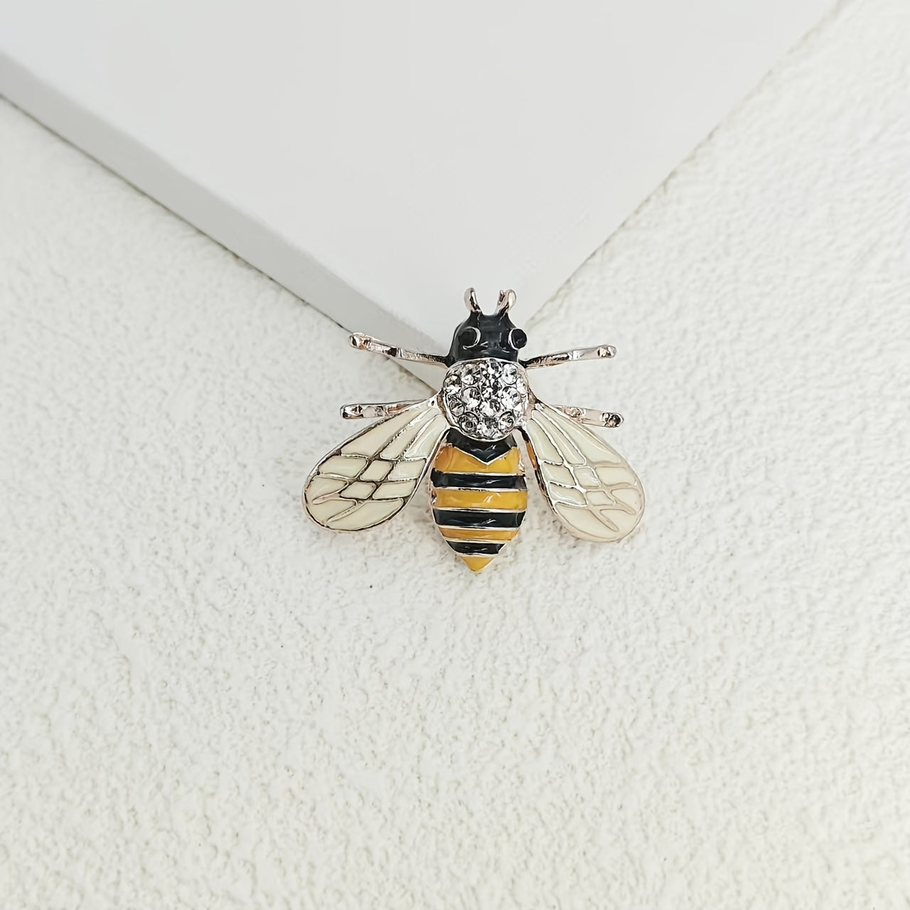 Enamel Dripping Oil Bee Brooch Set for Women Jewelry Accessories