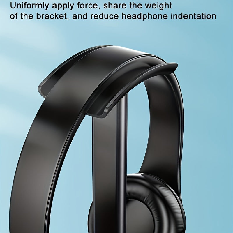 Многофункциональная подставка для наушников с полкой для мобильного телефона и хранения аксессуаров