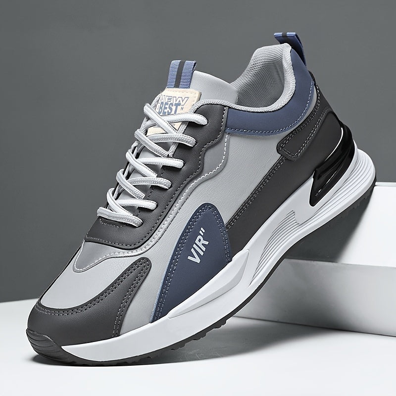 Men's Breathable Running Shoes Casual Sports Non-Slip Odor-Resistant Low Top Sneakers