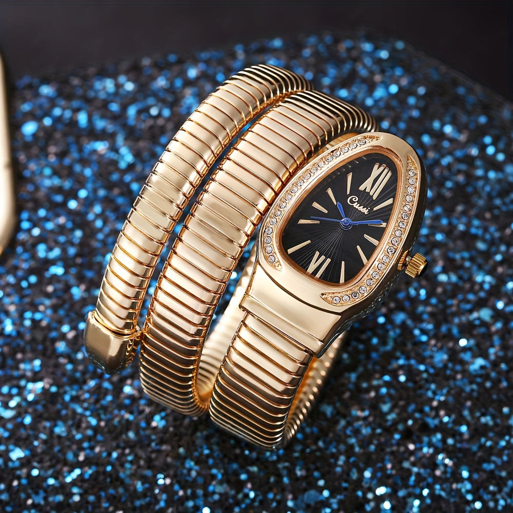 Ladies' Digital Quartz Watch with Charm, Oval Zinc Alloy Case, World Time