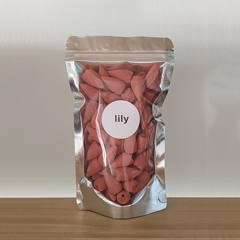 Sandalwood Rose Agarwood Incense Cones for Home Fragrance Yoga Relaxation Not Included