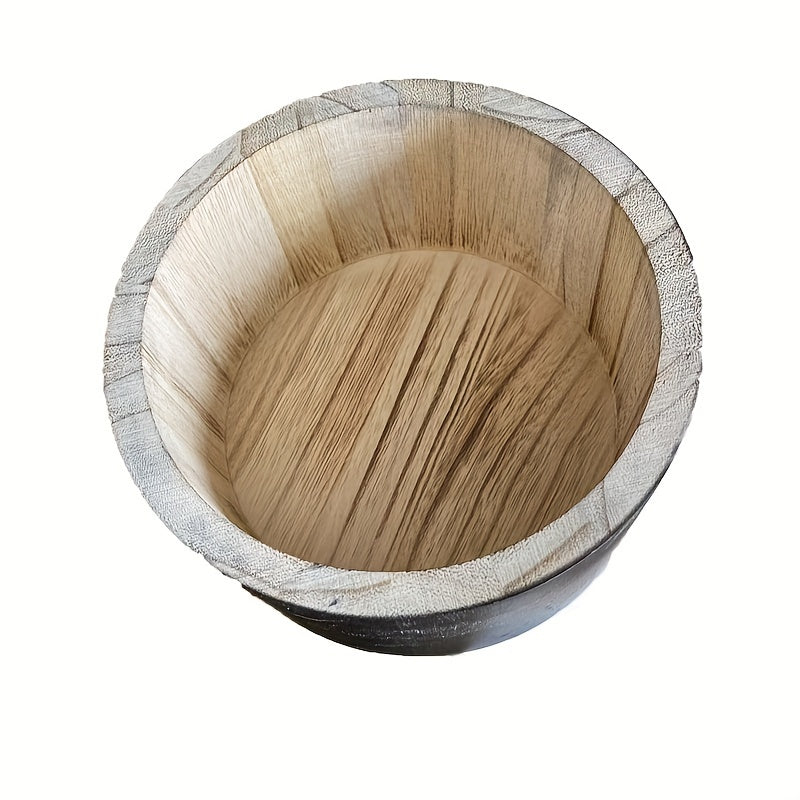 Caja de almacenamiento para filtros de café de madera artesanal, ordenada, seca y fácil de instalar