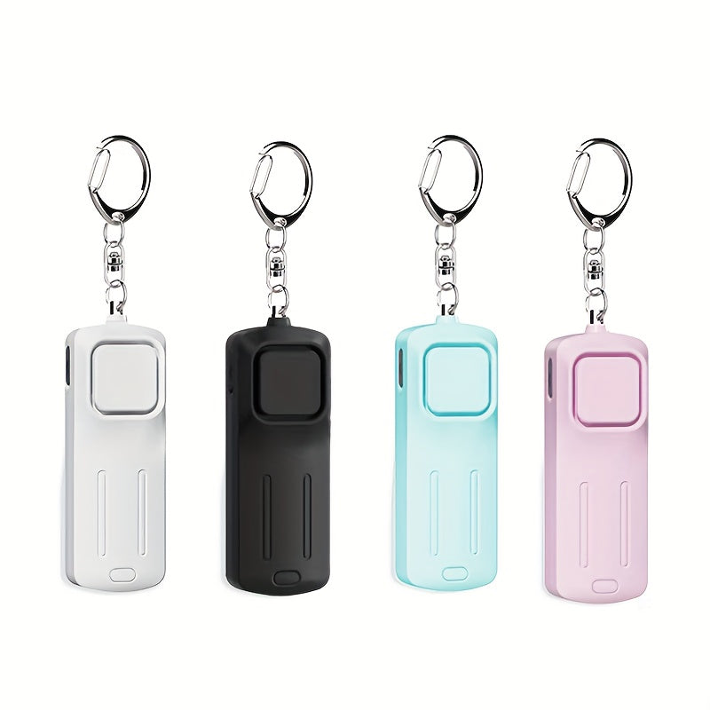 Women's Personal Safety Alarm 130dB Rechargeable USB Charging Compact Emergency Self-Defense Device
