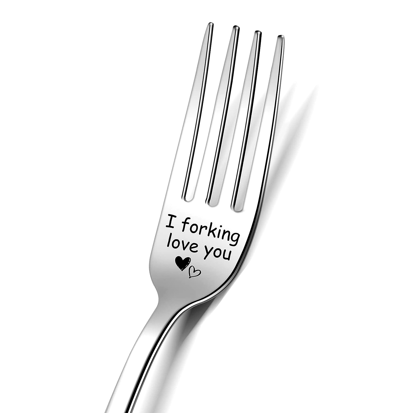 Engraved Stainless Steel Dinner Fork Romantic Gift for Any Occasion