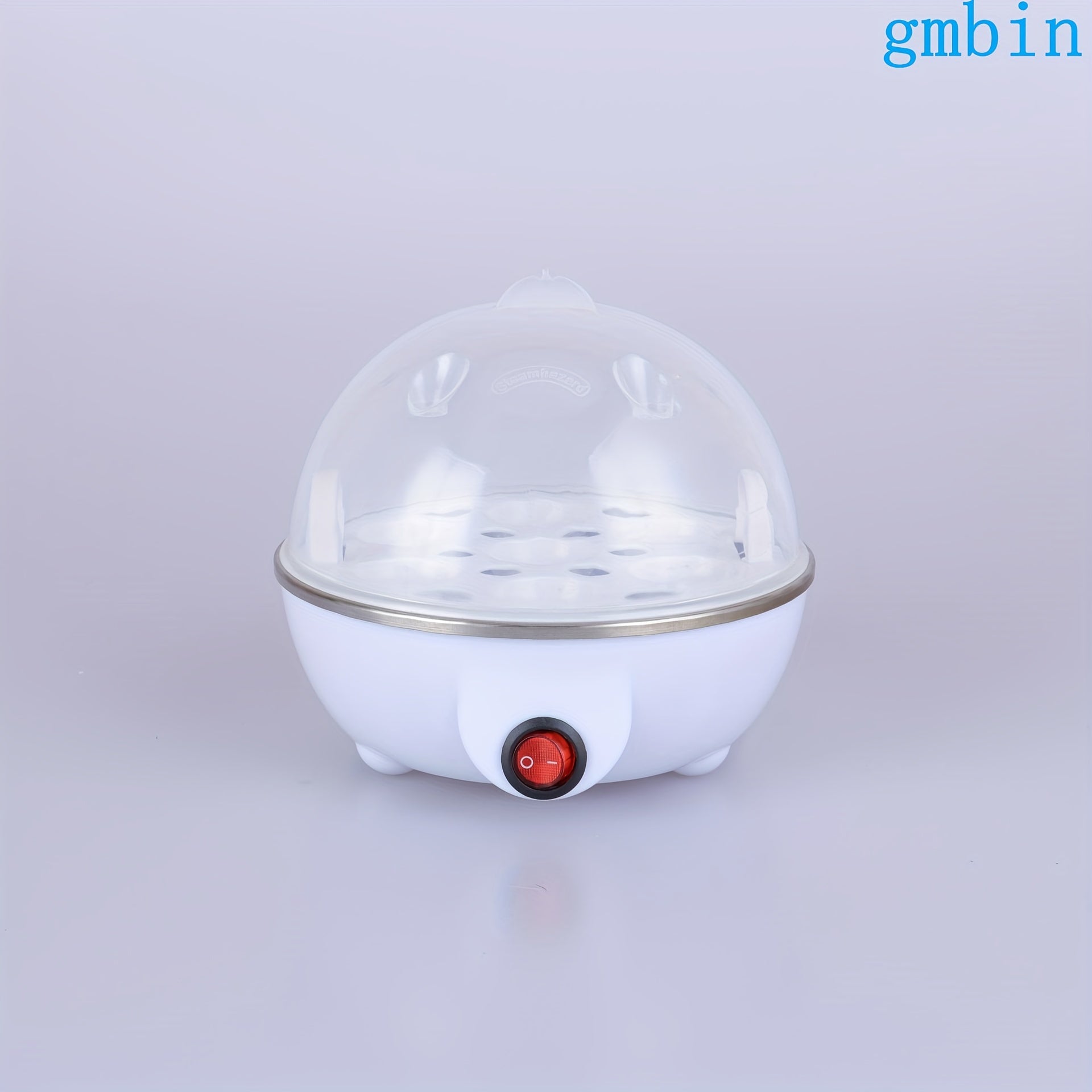 Egg Cooker Automatic Power-Off Steamer for 7 Eggs Multi-Function Single-Layer