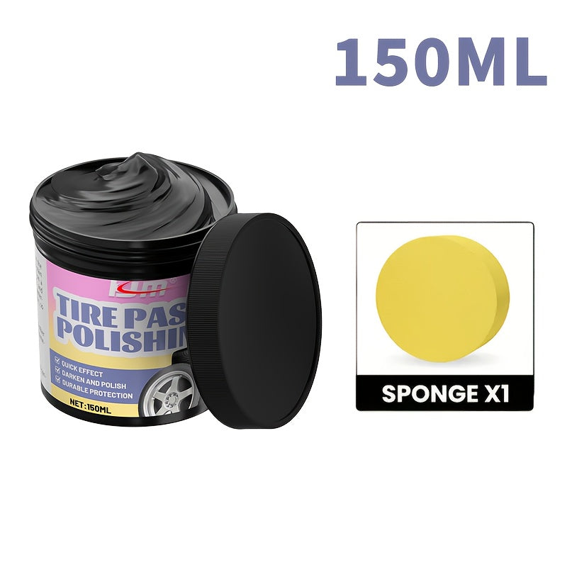 Cera renovadora de arañazos de plástico para neumáticos y molduras 150ml