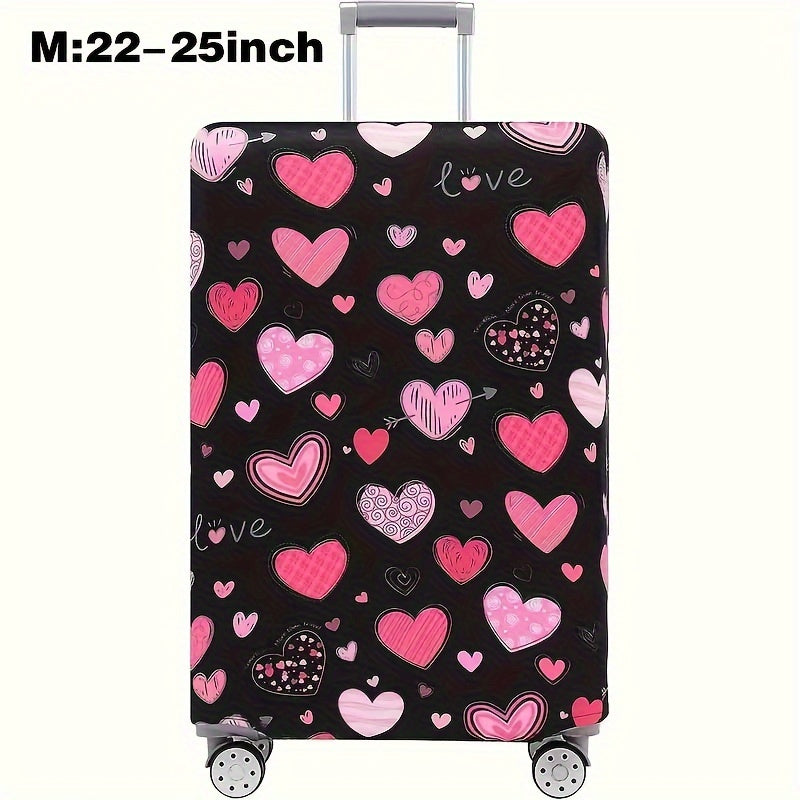 Cartoon Patterned Elastic Luggage Cover for Travel Suitcase or Duffle Case